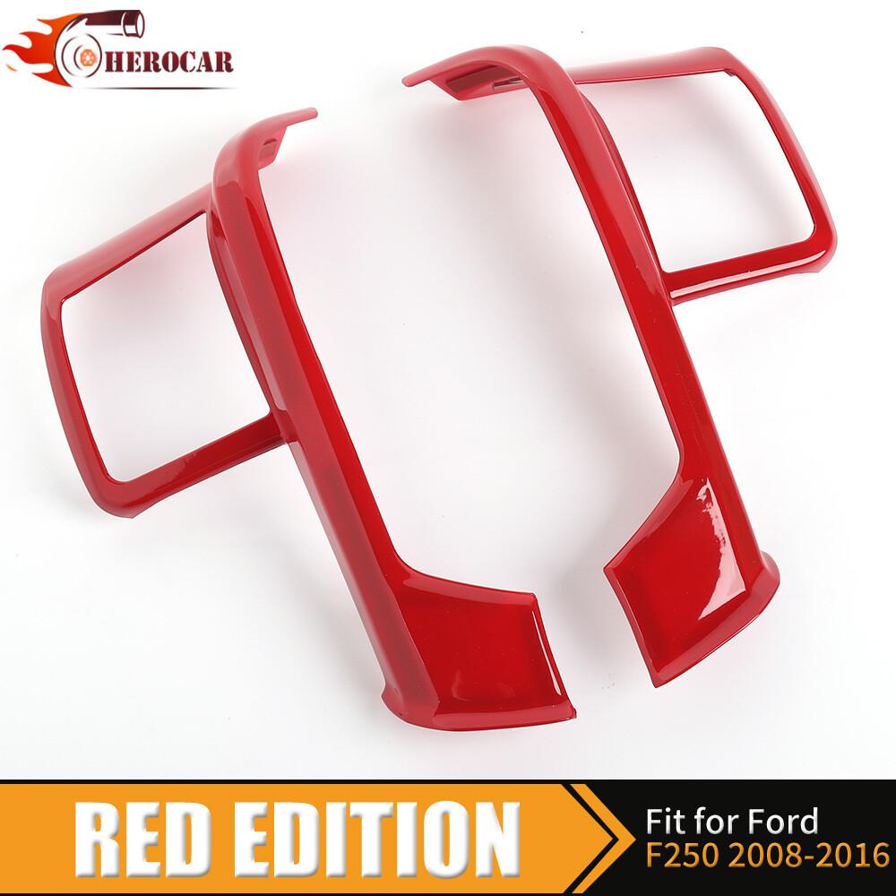 Red Center Steering Wheel Trim For Ford F250 f350 f450 f550 Expedition 2007-12
