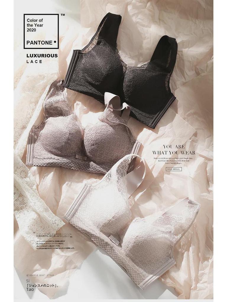 Cross-border Seamless Push-Up Bra: Hot-Selling Milk Cotton, Adjustable, Wireless, Sizes A-C