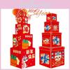 Beautifully Crafted New Year Celebration Decorative Gift Box Display Set For Events