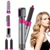 5-in-1 Hair Dryer Comb Hair Curling Straightening Comb Hair Styling Comb Multifunctional Hair Straightener Curler