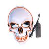 Mască LED pentru Față 3 Moduri de Iluminare Craniu Strălucitor Înfricoșător Mască Facială pentru Halloween Cosplay Petrecere de Sărbătoare