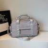 Compact Travel Duffel Bag with Adjustable Shoulder Strap Multiple Pockets Lightweight Weekender Bag