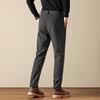 Spring and Autumn Korean Version of Men's Casual Pants Loose Straight Woolen Men's Pants Autumn and Winter Versatile Light and Ripe Wind-drape Small