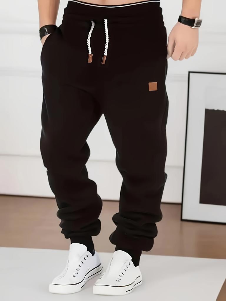 Men's Winter Warm Thermal Trousers Casual Athletic Fleece Pants Jogging Pants Men Sport Discovery Channel Pants Hot Overalls