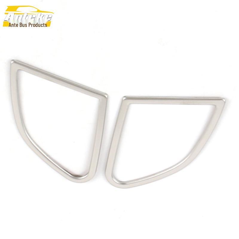 Stainless Steel A-Pillar Triangle Decorative Sticker for XC60 Console