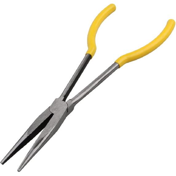 Electrical Disconnect Pliers, Spark Plug Disassembly Pliers for Remove Locking Push Tab Style Electrical Connectors Air Flow Sensors Fuel Injectors