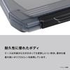Shimano Lure Case 6 Smoke Wide, Dividers, CS-222X,