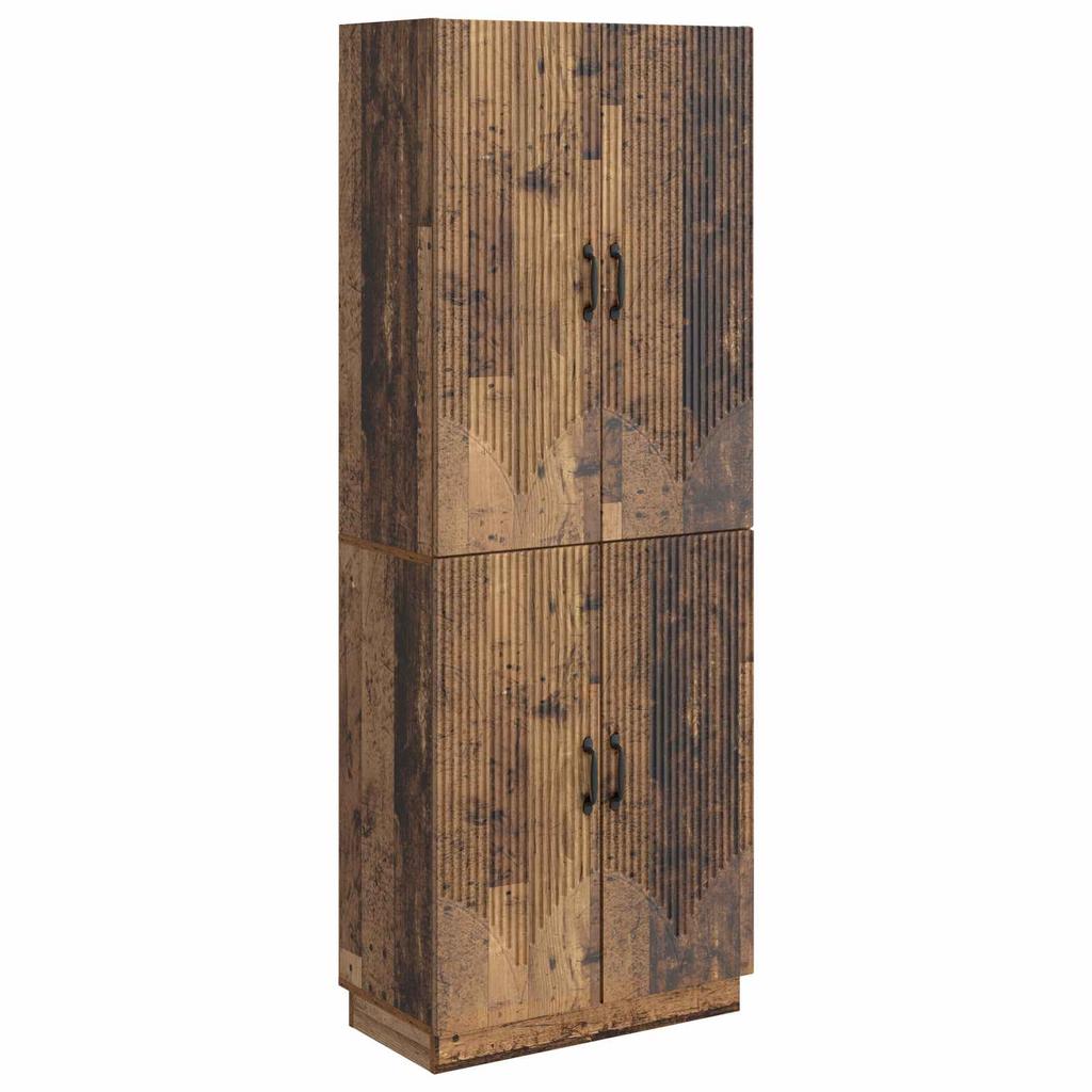2 Piece Cabinet Set Reclaimed Wood Wood Based Material