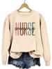 European Fashion Printed Long-Sleeve Pullover Sweatshirt: Comfortable, Versatile Autumn Top for Women