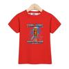 2026 Summer Cotton Versatile Breathable Cool Parent Child Wear Transformers Autobots Attack Cartoon Printed Children's T-shirt