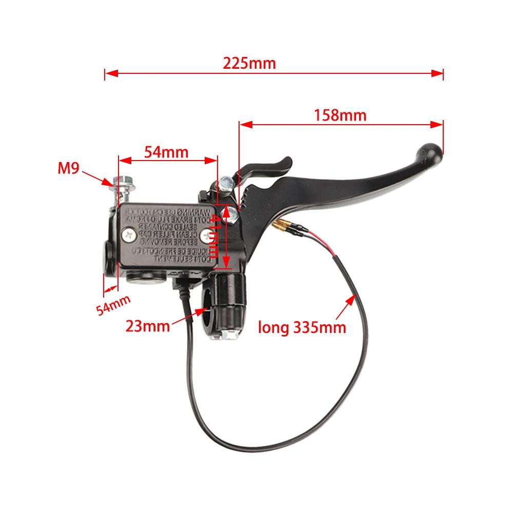 

22mm Motorcycle Clutch Master Cylinder Hydraulic Pump Lever For Electric Pedicab Brake Levers For Moto Handle Accessories Parts right