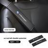 BIG1 For Volkswagen VW 2pcs Car Seat Belt Shoulder Protector Litchi Grain Fatigue Relief Pad Polo Jetta Sagitar Magotan Passat B5 B6