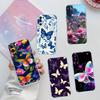 Colorful Butterfly Phone Case for Motorola Edge 20 30 S30 40 50 Fusion Lite Plus Pro Neo Ultra One Hyper Power Action Zoom Macro Vision