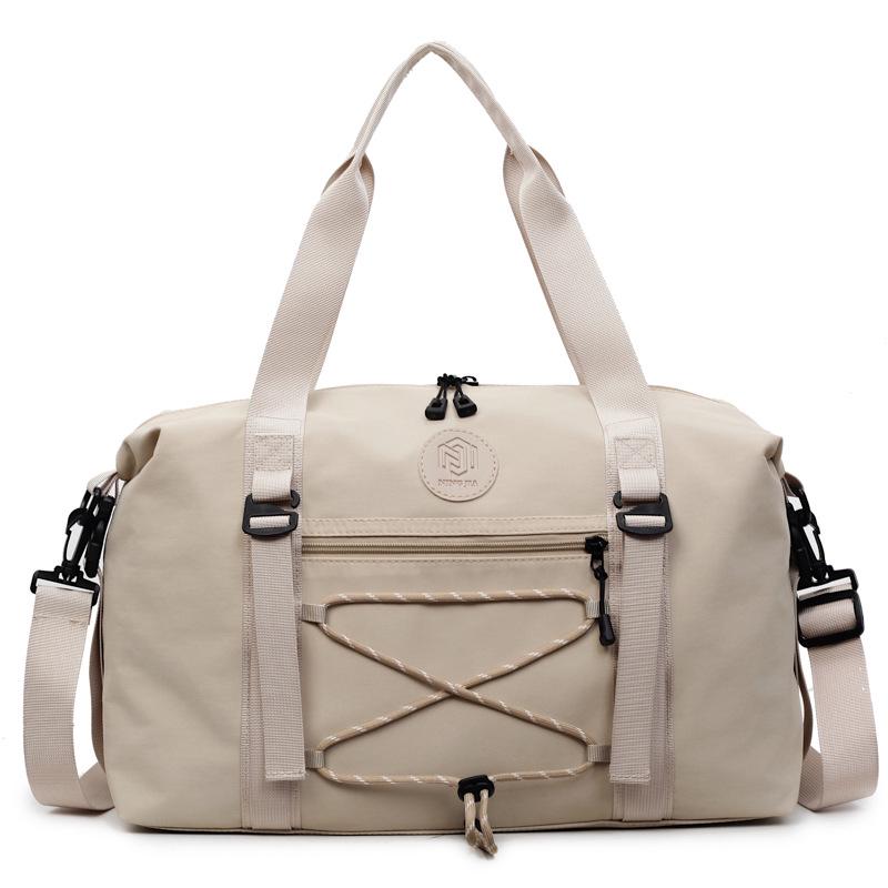 Large Capacity Wet/Dry Separation Fitness Travel Bag - Stylish Portable Handheld & Single Shoulder Crossbody Sports Bag