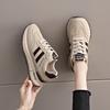 Sneakers women, spring shoes small size leather waterproof soft-soled travel shoes