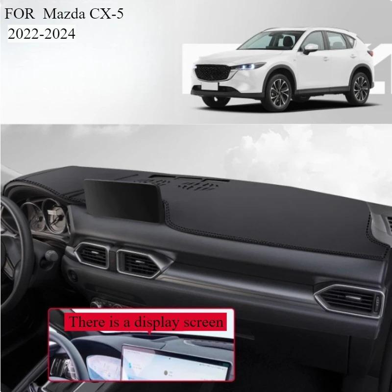 

FOR Mazda CX-5 -2024Car Dash Mat Dashmat Dashboard Mat Cover Sun Shade Dash Board Cover Carpet Accessories front B
