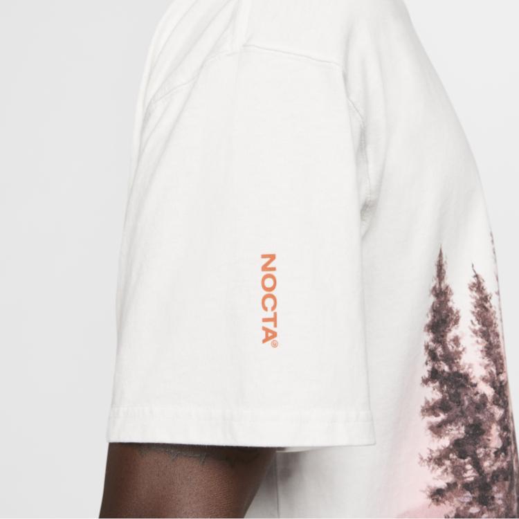Nike X NOCTA Opal Short-Sleeve Tee (Asia Sizing) White Unisex Tops FV7866-100