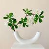 Lifelike Artificial Flower Arrangement with Greenery Potted for Indoor Décor
