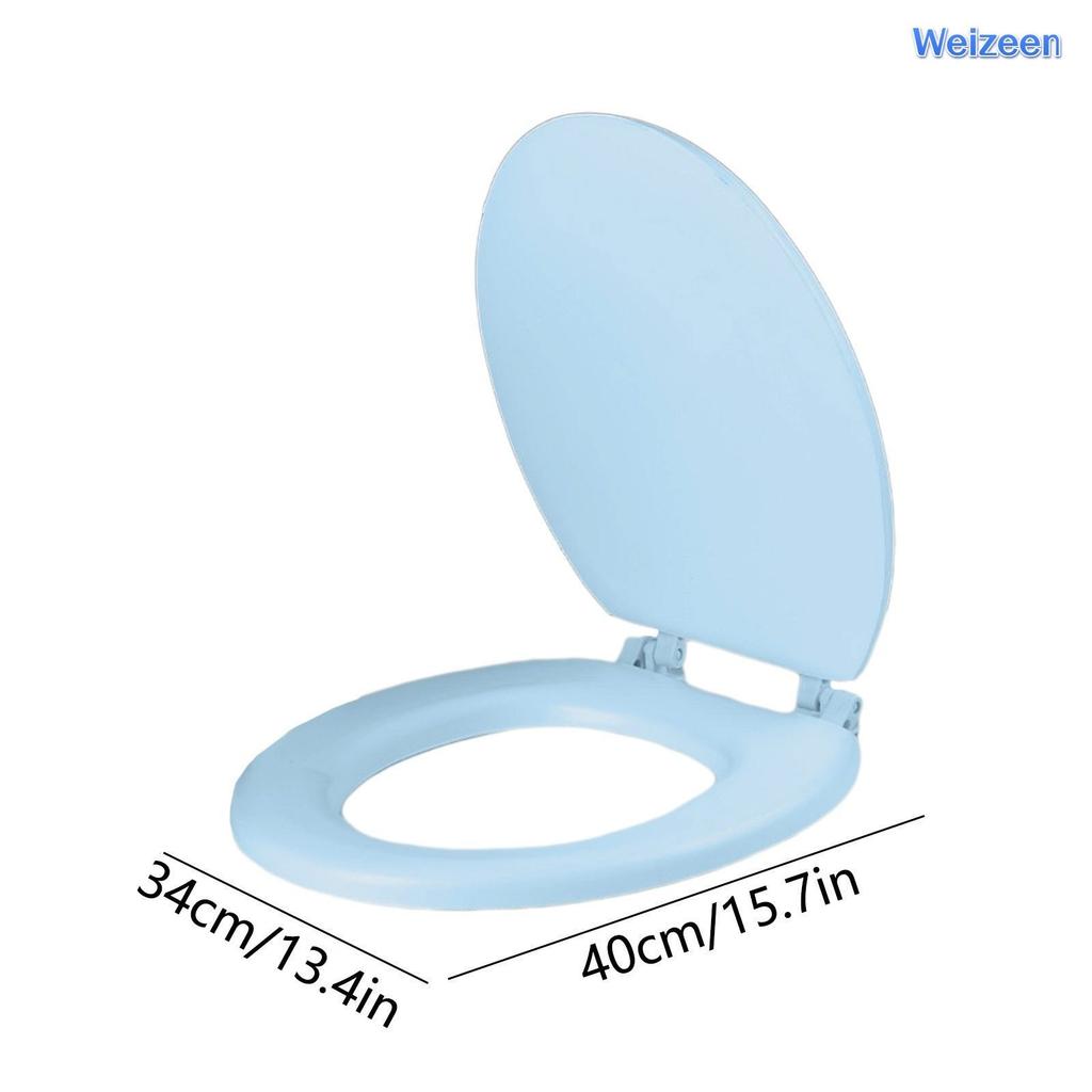 Foaming Soft Toilet Seat Slow Close Quiet Lid Thickened EVAU Type Toilet Lid Lifting Toilet Universal Bathroom Accessories