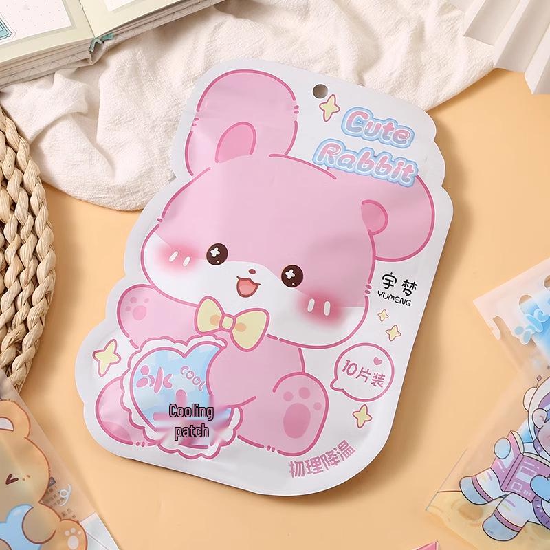 Cute Cooling Patch: Summer Heat Relief for Kids & Phones