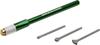 Hobby Tool Series HG Micro Scraper Set Scrapers Green for Plastic Model (3 + Grip) Kits, HT-690