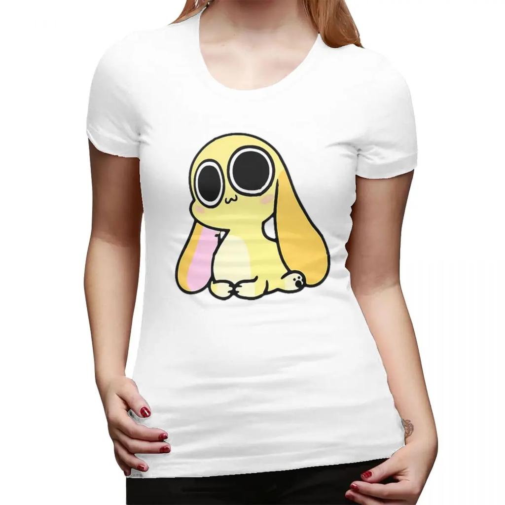 Chikn Nuggit Merch Character TShirt for Women Crew Neck Streetwear T Shirts Womens Short Sleeve Summer Clothes Tops