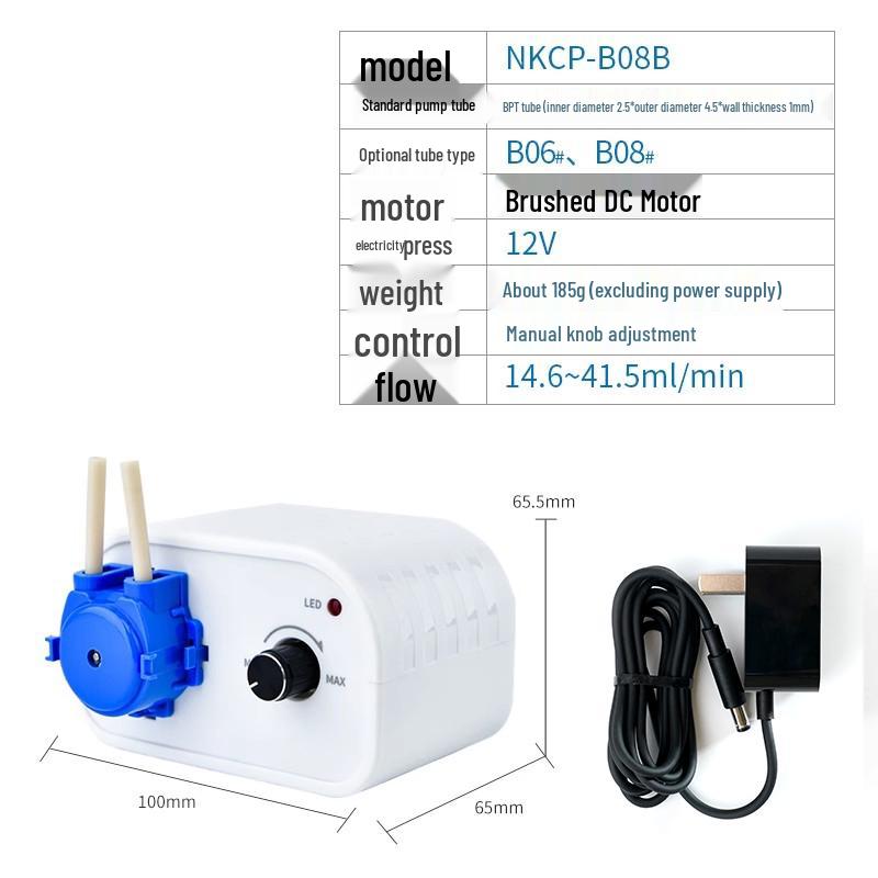 

Мини-перистальтический насос Kamoer постоянного тока для лабораторного титрования и бытовой циркуляции воды