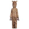 Kids Costume with Backpack and Flame Design, Futuristic Role Play Outfit for Stage Performances
