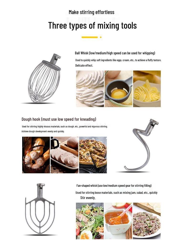 Chumai B30 Multifunctional Blender: Egg Beater, Dough Mixer, Noodle & Meat Filling, Fresh Milk Machine.