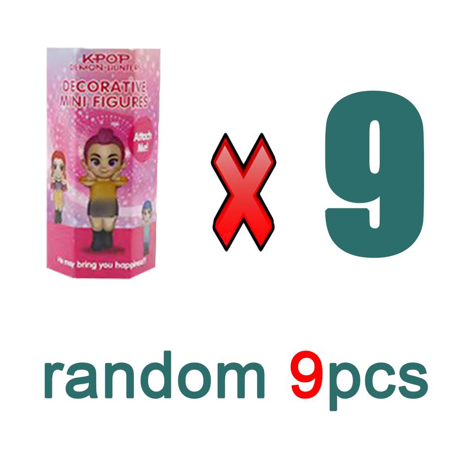 Kpop Demon Hunters Cutie Misterioasă Figurină Anime Jucării Drăguțe PVC Păpușă de Colecție Model Decorațiune Birou Decorațiuni de Ziua de Naștere Cadouri