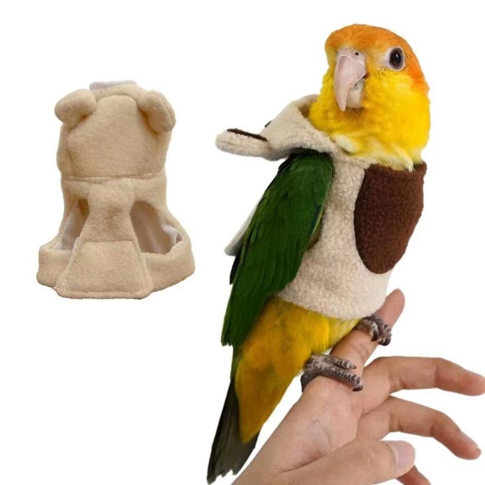 Warm Cute Bird Costume Breathable Parrot Cosplay Prop Skin-friendly Parrot Cloak  Festive