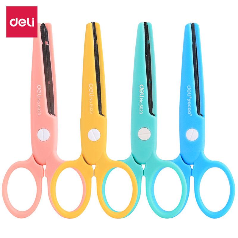 Deli 6023 Children s Safety Scissors - Cute Cartoon Art & Craft Tool Deli 6023 Scissors [1 piece]