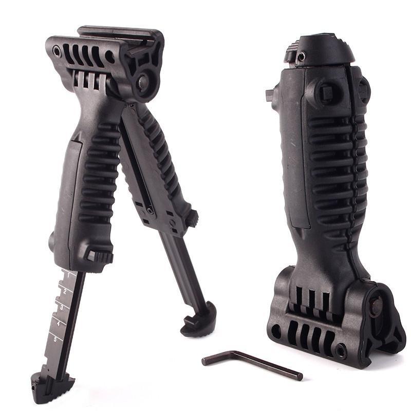 Support pour carabine pliable à bipied pivotant réglable de 6 à 9 po
