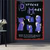 Band DDEPECHE MMODE Cool Chart Tapestry For Living Room Home Dorm Decor Art Home Decor