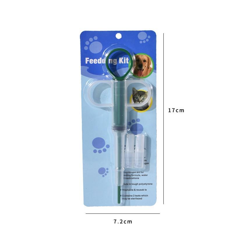 Dispenser Efficace per Pillole per Animali con Punta Morbida per Somministrazione Senza Problemi di Farmaci per Gatti e Cani