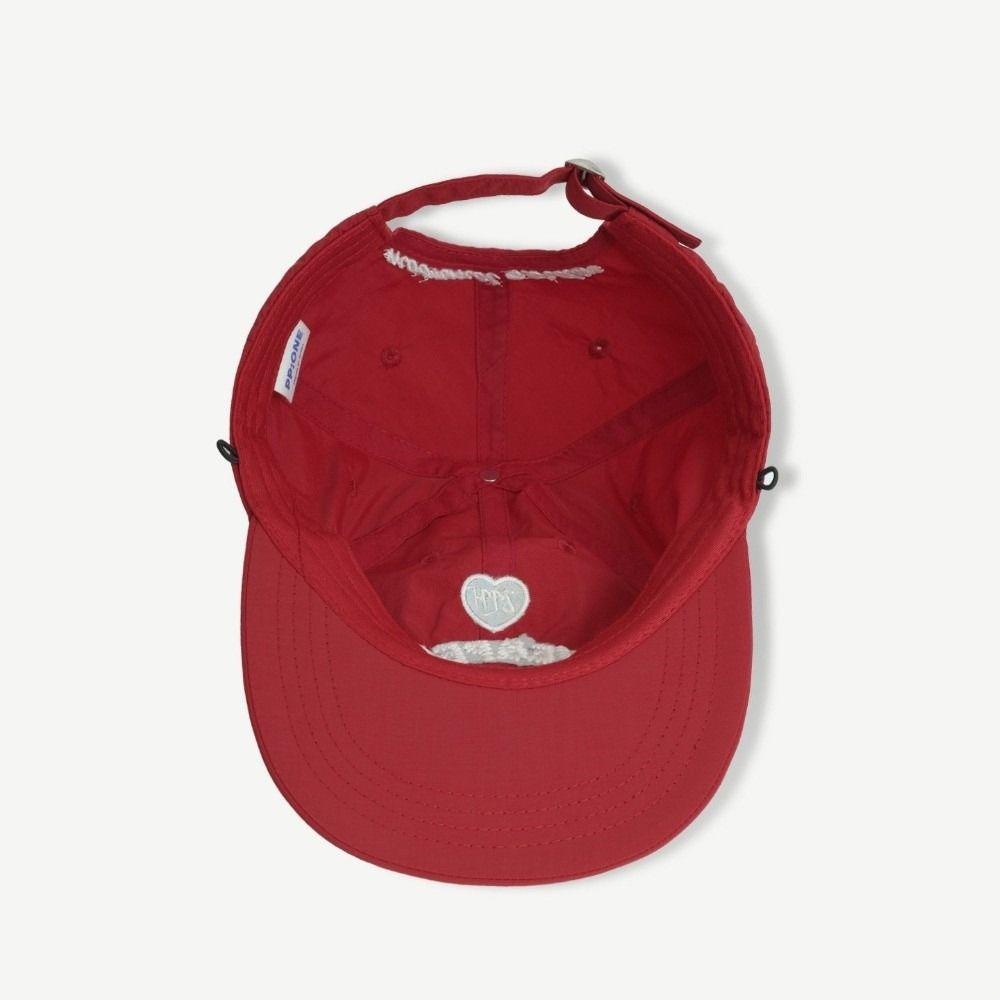 Korean Drawstring Baseball Cap Cotton Women's Visors Casual Letter Baseball Cap  Teenagers