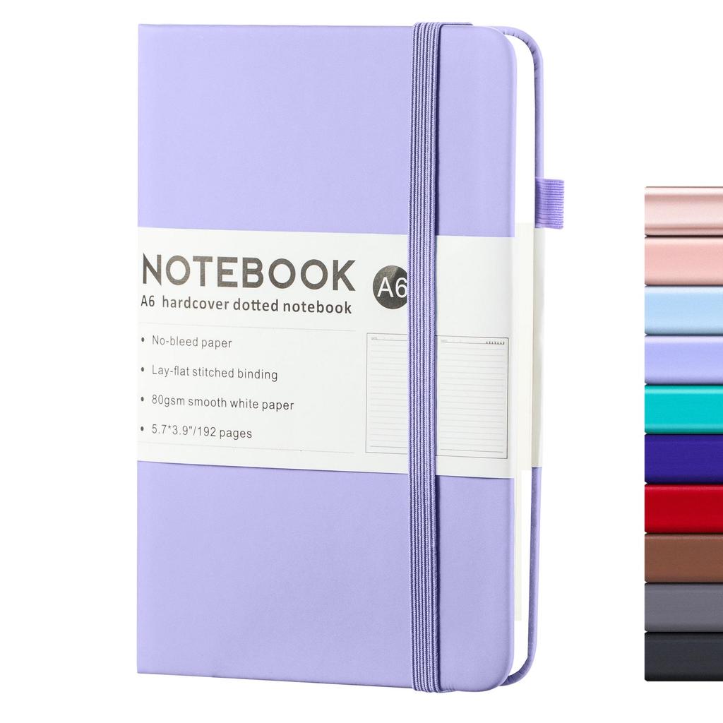 Creative A5 Business Notebook with Elastic Band - Thick & Simple Student Diary
