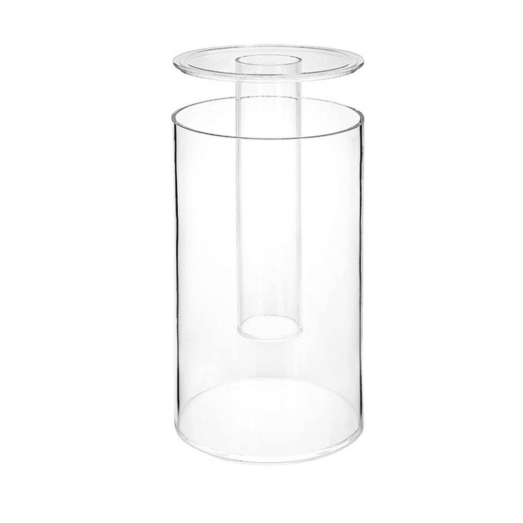 Elegant Headband Storage Box Clear Display Organizers Jewelry Case Acrylic Texture Suitable for Keeping Accessories