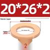 National Standard Red Copper Gasket Seal Ring and Flat Washer M3-M60mm for Marine Instruments