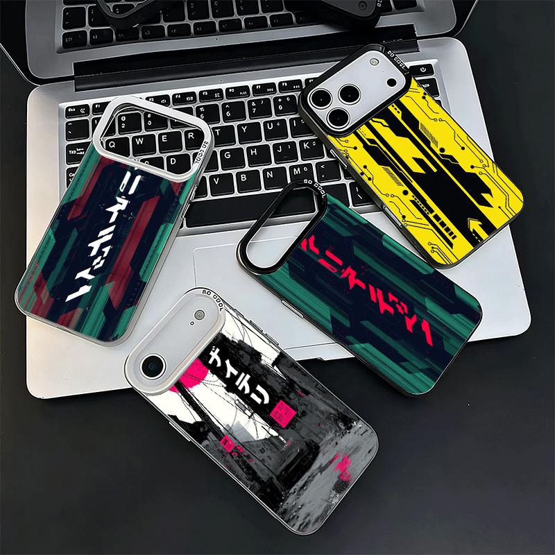 Cyberpunk Aesthetics Shockproof Phone Case for iPhone 17 Air 16 16E 15 Pro Max 14 Plus 13 Mini 12 Back Cover Anti Fall Fundas