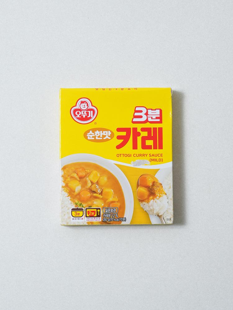 Ottogi 3-Minute Instant Mild Curry Sauce 200g 1ea