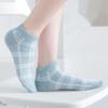 5 Pairs Blue & White Cute Socks , Mixed Pattern Socks Pack ,Women's Stockings & Hosiery