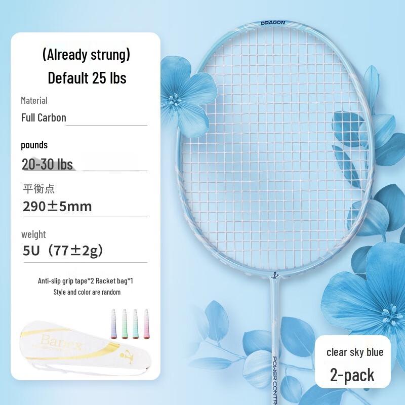 LongChan Advanced Badminton Racket Set