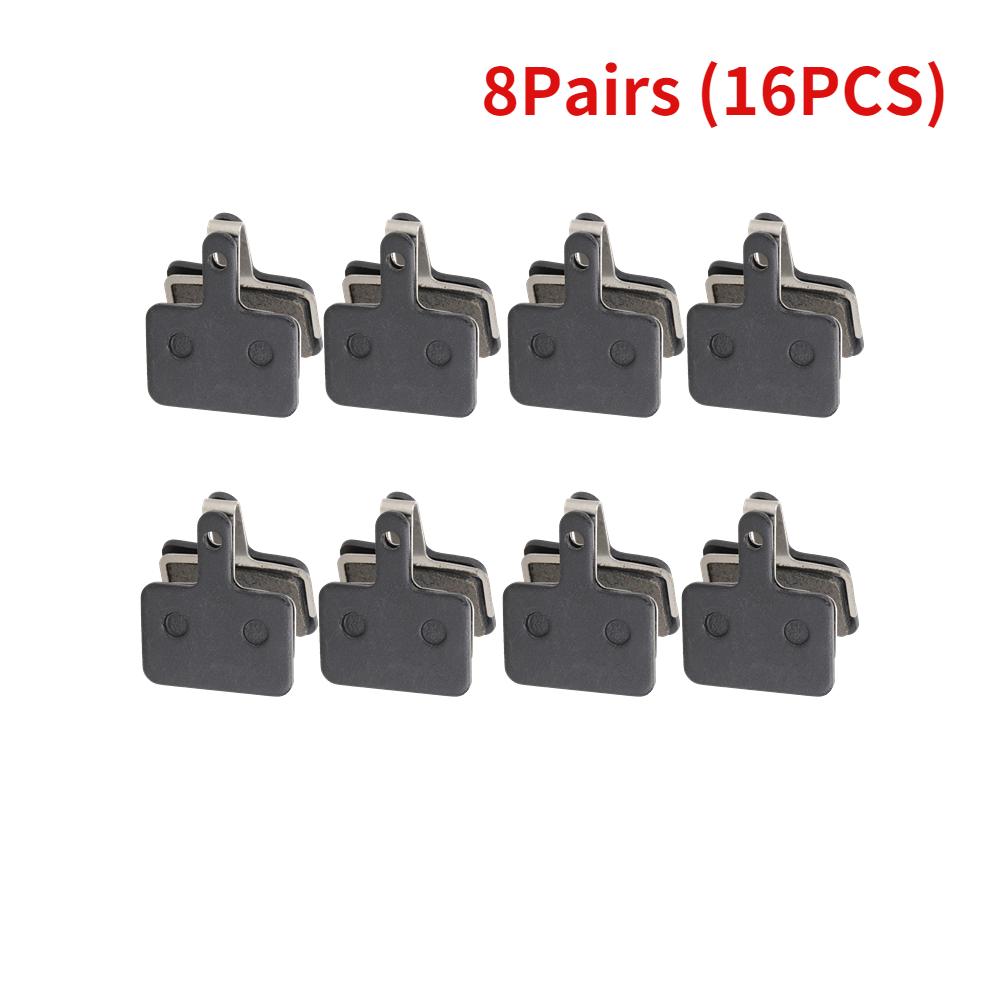 2-60Pairs Bicycle Semi Metal Resin Ceramics Disc Brake Pads for Shimano B01S M375 M395 M416 M445 M446 M485 M486 M515 M525