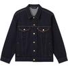 Levis SS25 Edizione Limitata Capodanno Design a Doppia Tasca Chiusura a Bottoni Giacca di Jeans Uomo Giacche Blu Scuro 003ZN-0000