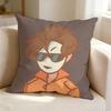 Horror MMarble Hornets MMasky  Square DoubleSided printed Pillow Case Bedroom Bedside Pillow Sofa Cushion Cover
