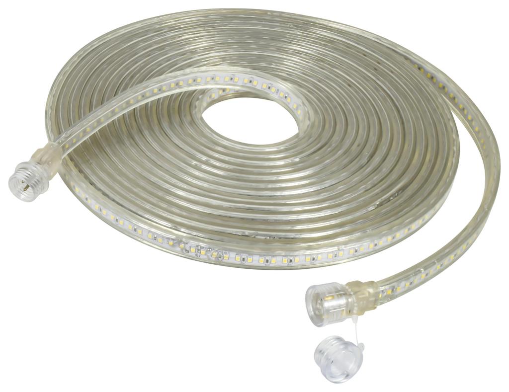 Nichido Industrial LED Connect Line Extension Line, Single-Sided, 5m, White, LECN-W-5L