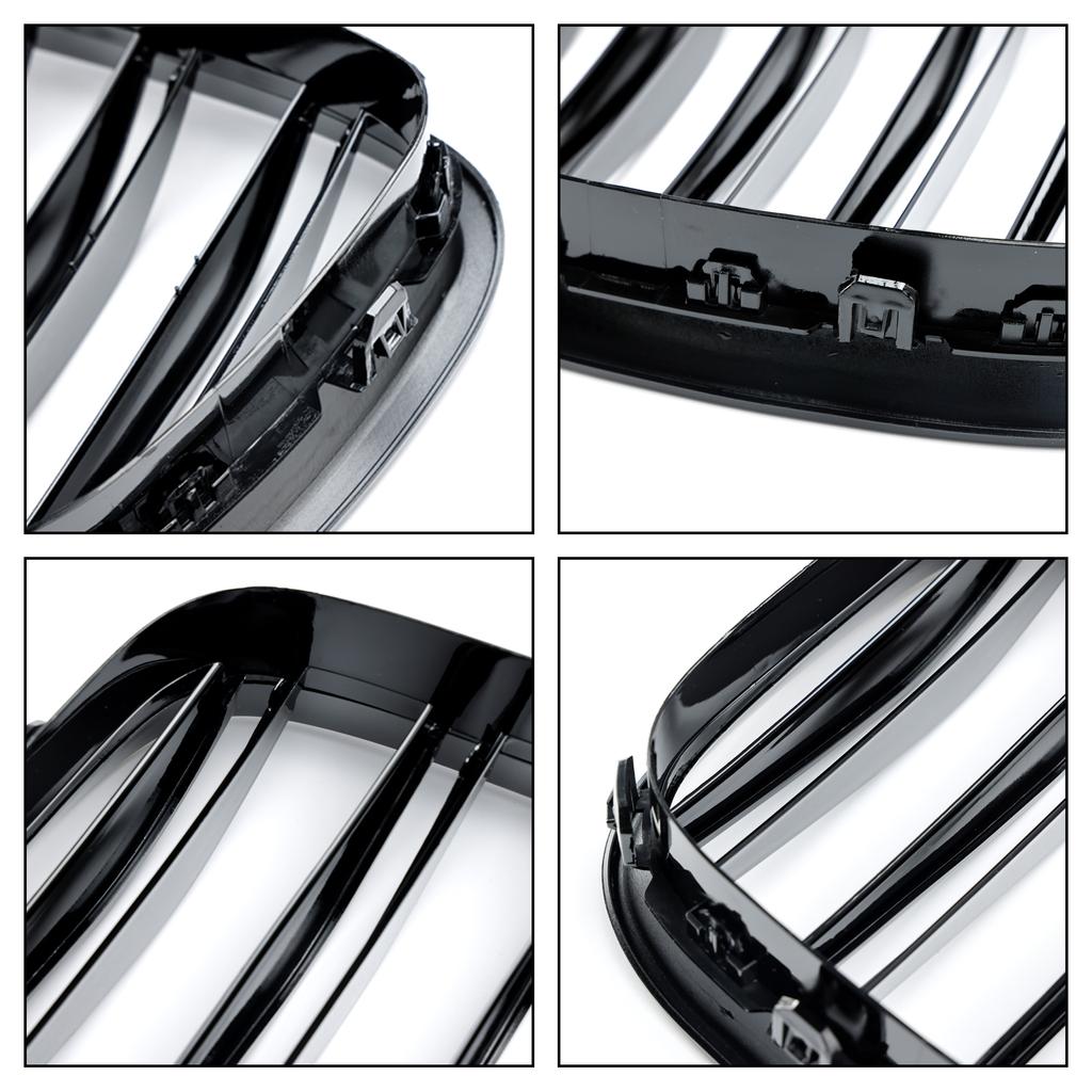Gloss Black Front Kidney Grille Grill Fit BMW 5 Series GT F07 2009-2017