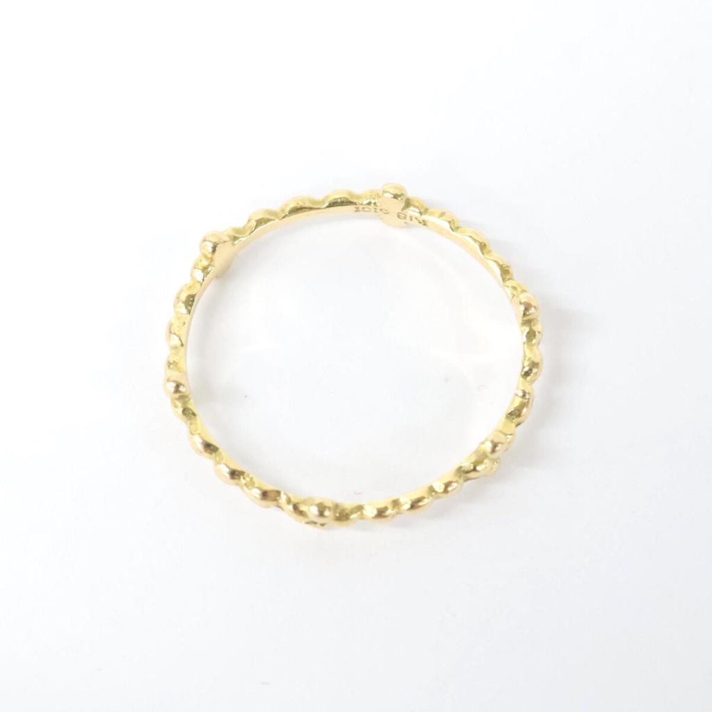 GIGI [Excellent condition] H10014 K18 HELIOS / Etruria ring Ring ring Yellow GoldUsed