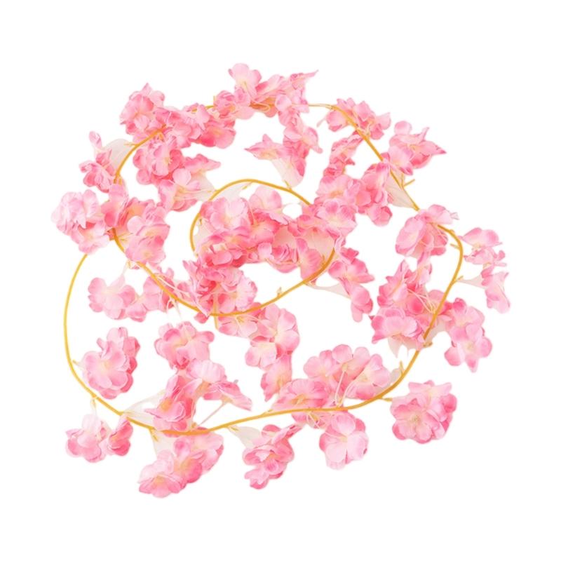 

No Tools Needed Flexible Faux Vine Decoration For Quick Event Setups And Styling рожевий